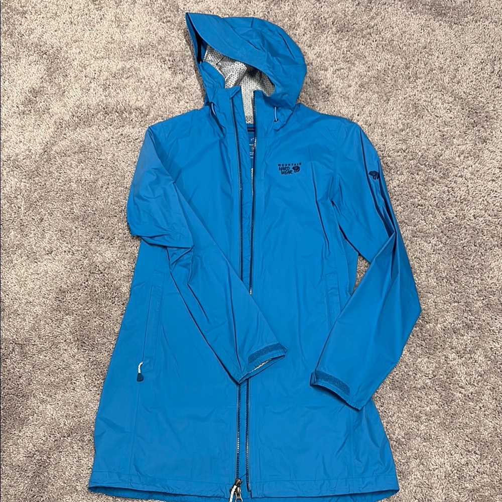 Mountain Hard Wear Blue Waterproof Jacket